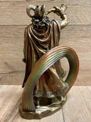 Statue - Heimdall Wächter von Bifrost - Germanischer Gott - Dekoration - Ritualbedarf
