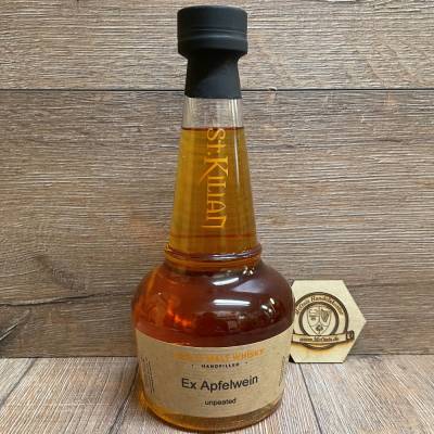 Whisky - St.Kilian - Sonderabfüllung - Handfilled 2023 - ex Apfelweinfass Kuhn – 0,5l - 310 Flaschen - 1 Flasche verfügbar