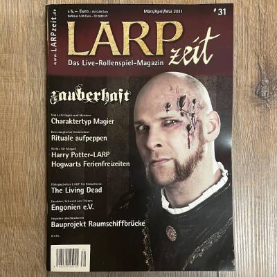 Zeitschrift - LARPzeit Ausgabe 31 - März/ April/ Mai 2011 - Zauberhaft inkl. CD