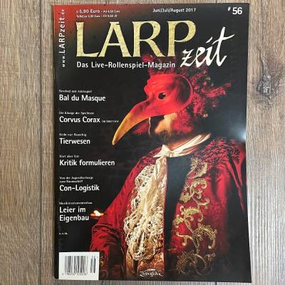 Zeitschrift - LARPzeit Ausgabe 56 - Juni/ Juli/ August 2017