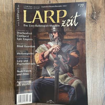 Zeitschrift - LARPzeit Ausgabe 77 - September/ Oktober/ November 2022