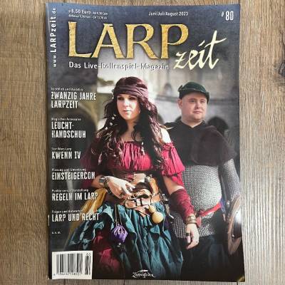 Zeitschrift - LARPzeit Ausgabe 80 - Juni/ Juli/ August 2023