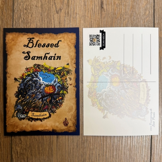 Postkarte - Jahreskreis - Samhain - Herbstmitte