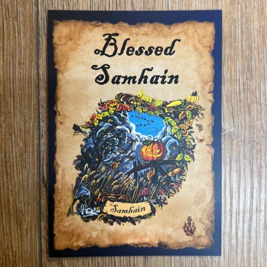 Postkarte - Jahreskreis - Samhain - Herbstmitte