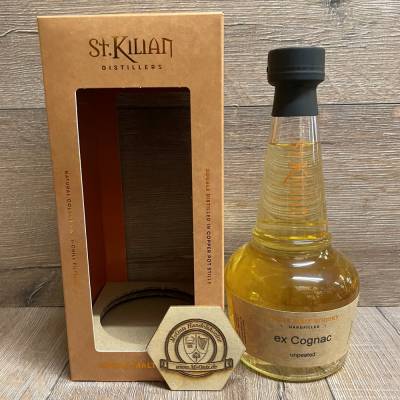 Whisky - St.Kilian - Sonderabfüllung - Handfilled 2023 - ex Cognac – 0,5l - 1 Flasche verfügbar
