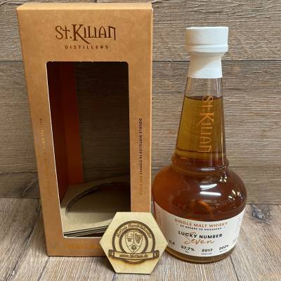 Whisky - St.Kilian - Sonderabfüllung - Single Cask 2023 - Lucky No. 7 – 0,5l - der erste 7-Jährige - 1 Flasche verfügbar