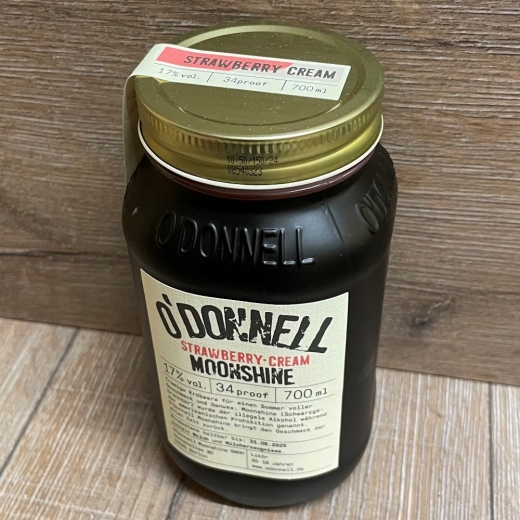 Moonshine O'Donnell - Sonderedition Strawwberry Cream 17% vol. - 700ml - MHD