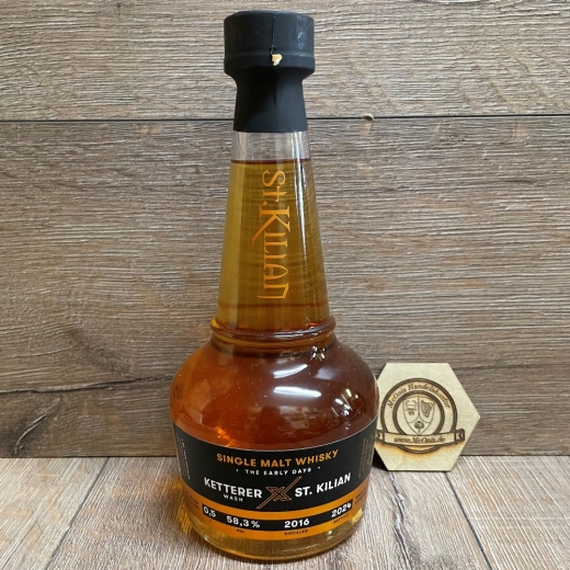 Whisky - St.Kilian - Sonderabfüllung - X Serie 2024 - Ketterer Wash ex Bourbon, ex Sauternes Barrique – 0,5l limitiert auf 1.000 Flaschen