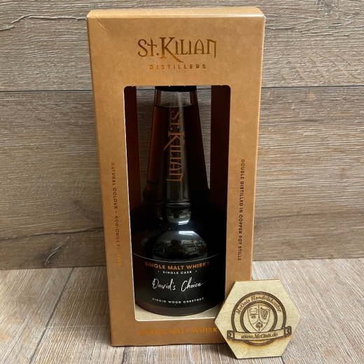 Whisky - St.Kilian - Sonderabfüllung - Single Cask 2024 - David´s Choice Virgin Chestnut - 0,5l