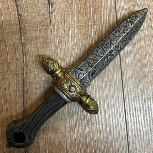 LARP - IF - Dolch - Adeligen Messer/ Noble´s Knife - 22cm - dunkel - Wurfdolch - Iron Fortress