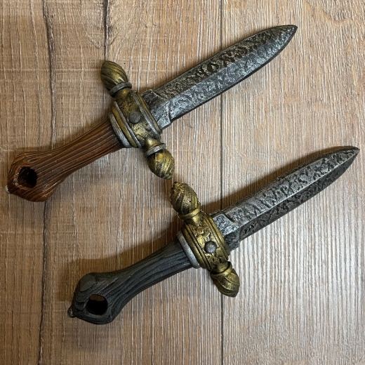 LARP - IF - Dolch - Adeligen Messer/ Noble´s Knife - 22cm - dunkel - Wurfdolch - Iron Fortress