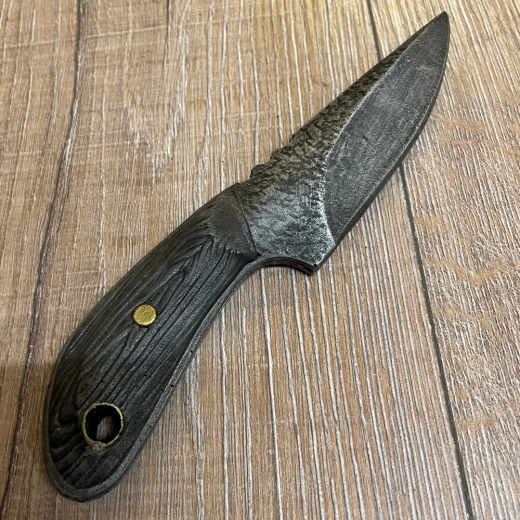 LARP - IF - Dolch - Fallensteller Messer/ Trappers Knife - 20cm - dunkel - Wurfdolch - Iron Fortress