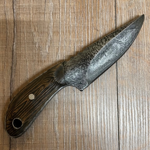 LARP - IF - Dolch - Fallensteller Messer/ Trappers Knife - 20cm - Holzoptik - Wurfdolch - Iron Fortress