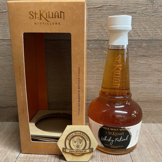 Whisky - St.Kilian - Sonderabfüllung - Whiskyfestival 2024 rauchig - 54,4% - 0,5l - 1 Flasche verfügbar