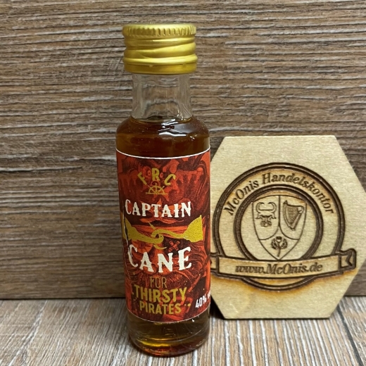 Rum - Captain Cane/ Piraten-Katzen Rum Spirit - 40% - 020ml