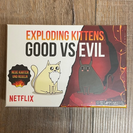 Spiel - Kartenspiel - Exploding Kittens Good vs. Evil - Asmodee - eigenständiges Spiel