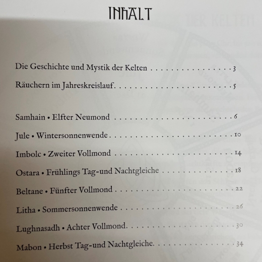 Buch - Räuchern im Jahreskreis - Berk - Jahreskreisfeste Räucherung