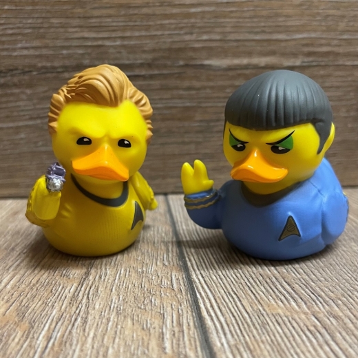 TUBBZ - Deko-Enten - Star Trek - James T. Kirk - Mini Edition