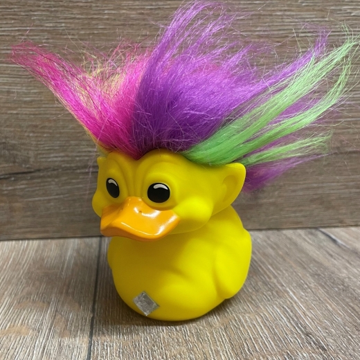 TUBBZ - Deko-Enten - Trolls - Rainbow Troll - Boxed Edition