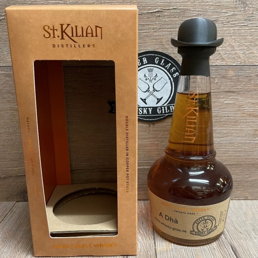 Whisky - St.Kilian - Whisky-Gilde Edition - 04 A Dhá 2021-2024 - Ex Sherry Oloroso 2nd fill mild - 58,3% - 0,5l - limitiert auf 45 Flaschen