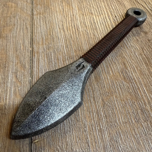 LARP - IF - Dolch Kunai & Gürtelhalter aus leder - Wurfdolch - Iron Fortress