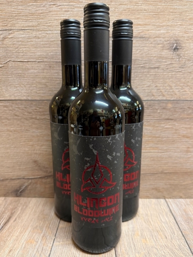 Gin - V-SINNE® STAR TREK Klingon Bloodwinwe Spätburgunder Rotwein trocken | 750ml | 13% vol.