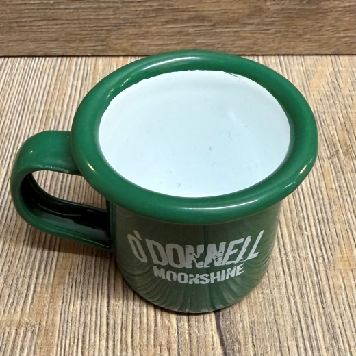 Moonshine O'Donnell - Zubehör - Emaille Tasse grün - klein
