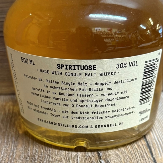 Moonshine O'Donnell - St. Kilian - Blueberry 30% vol. - 500ml - Likör mit Whisky