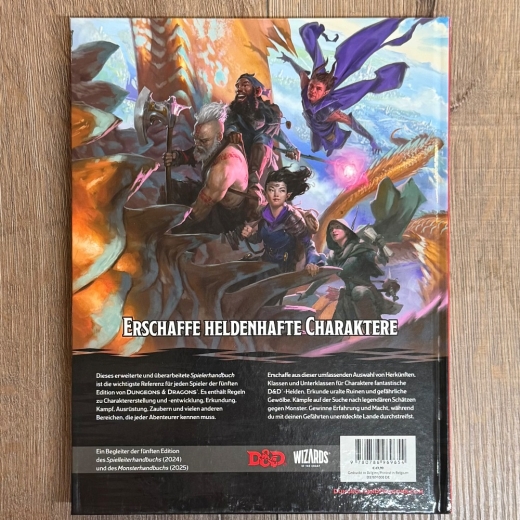 Buch - D&D - Players Handbook - Spielerhandbuch 2024 - deutsch