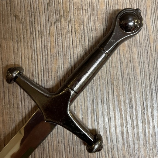 Waffen Deko - Brieföffner - War of Thrones - Eis mit Ständer, symmetrische Stahlklinge