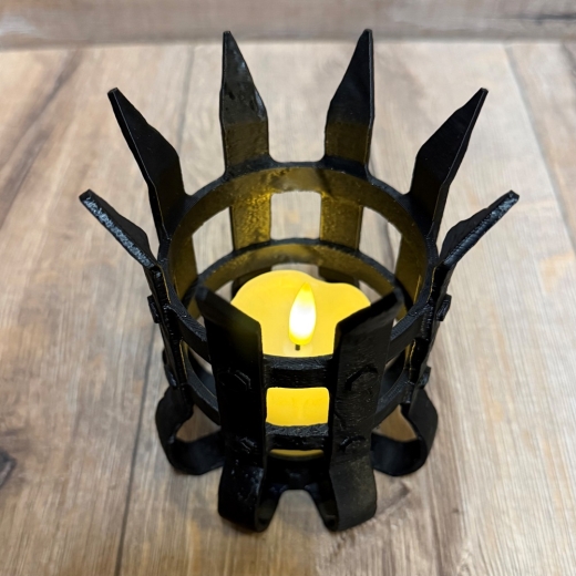 3D-Druck - Fackelkopf - Kerzenhalter &quote;Regis&quote;