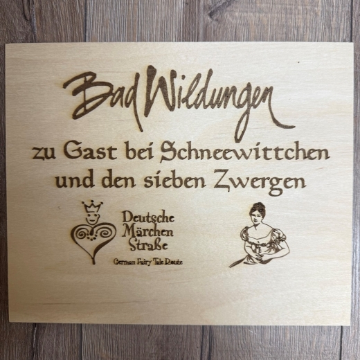 Bad Wildungen - Eco Click Lunchbox Weißblech mit Holz-Deckel - 750ml - Highlights