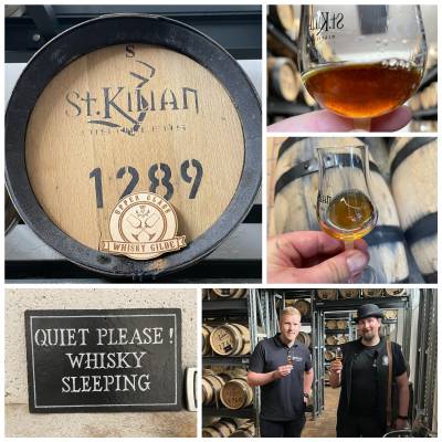 Whisky - St.Kilian - Whisky-Gilde Edition - 06 Manannán 2022-2025- Ex PX Brandy AWE mild - 57,3% - 0,5l - limitiert auf 40 Flaschen