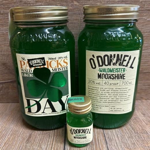 Moonshine O'Donnell - Sonderedition Waldmeister 20% vol. - 20ml
