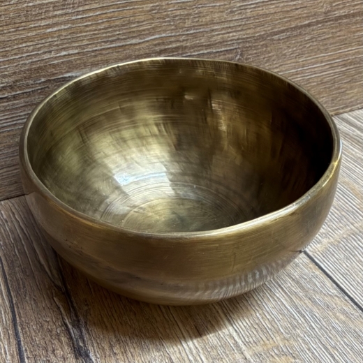 Klangschale - Bronze - Nada Yoga -250-300g - ca. 10,5cm - Nepal - mit Finish