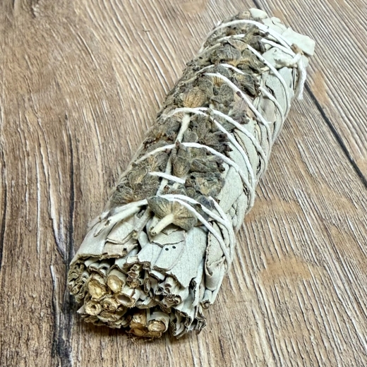 Räucherung - Reine Kräuter - Weißer Salbei/ White Sage smudge stick & Lavendel klein - ca. 30g
