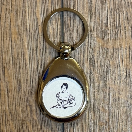 Schlüsselanhänger - McO - Metall inkl. Einkaufswagenchip - Motiv Bad Wildungen Margaretha von Waldeck