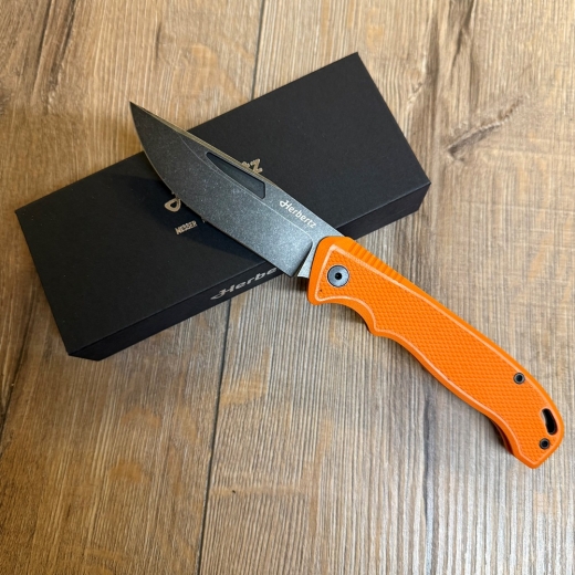Herbertz Taschenmesser - Performance Liner Lock D2, G10 - orange - Messer des Monats 03/2026