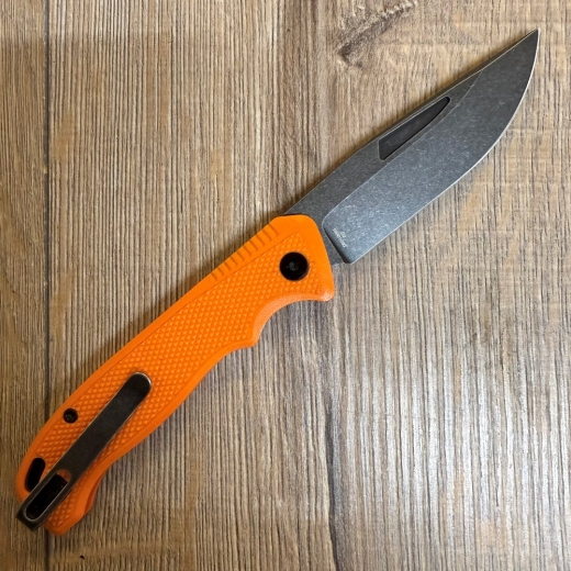 Herbertz Taschenmesser - Performance Liner Lock D2, G10 - orange - Messer des Monats 03/2026