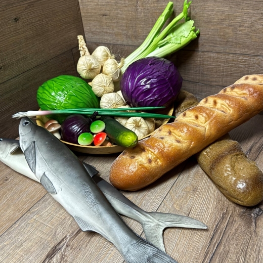 LARP - Props - Lebensmittel - Berta Baguette - Lagerdekoration, Theater, Karneval, Fasching