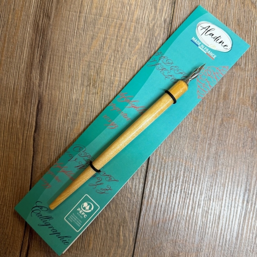 Schreibzeug - Schreibfeder/ Federhalter inkl. Feder - Caligraphie - Aladine