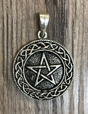Anhänger - Amulett - Pentakel - Pentagramm Medallion
