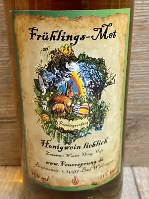 Jahreskreis-Met - 03 Frühlings Tag- & Nachtgleiche (Alban Eilir/ Ostara) - 750ml (lieblich)