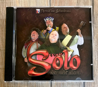 CD - Arnulf das Schandmaul - Solo aber nicht allein - 2017