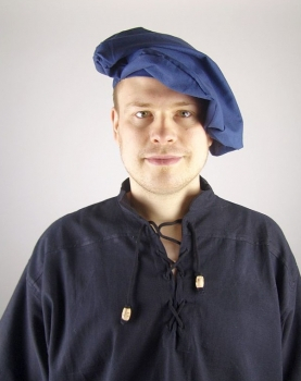 Kopfbedeckung LC - Barett/ Barrett aus Baumwolle in verschiedenen Farben - unisex