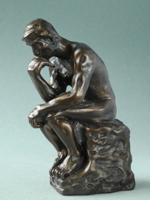 Statue - Pocket Art - Rodin - Le Penseur - Der Denker 1880 - Miniatur