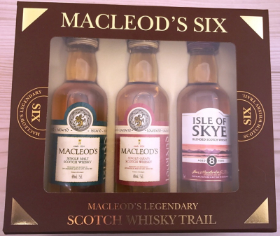 Whisky - MacLeods WhiskyTrail 6er Pack 0,05l - 0,3l - Einsteiger Tipp