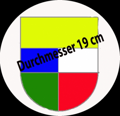 Individuelle Wappen & Applikationen 4-8 Farben - bis 19cm - 100 Stück