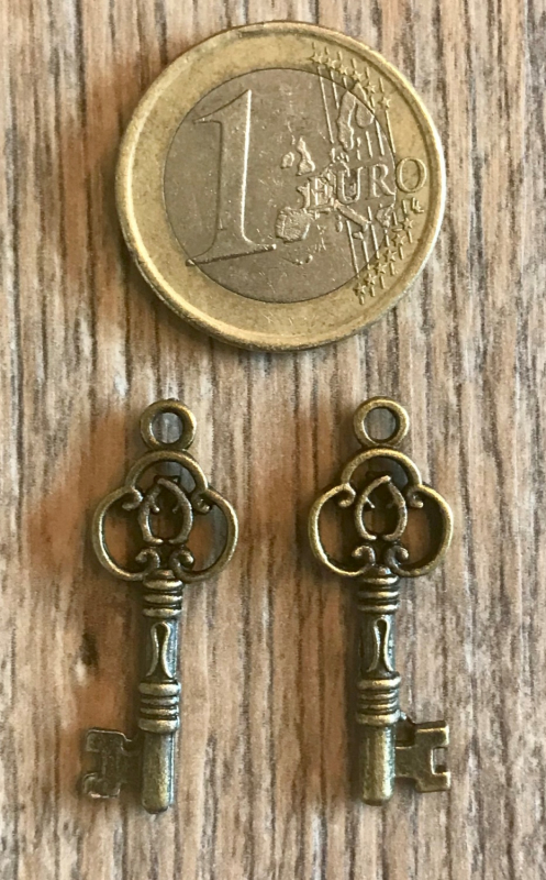 Anhänger - Schlüssel groß - Bronze
