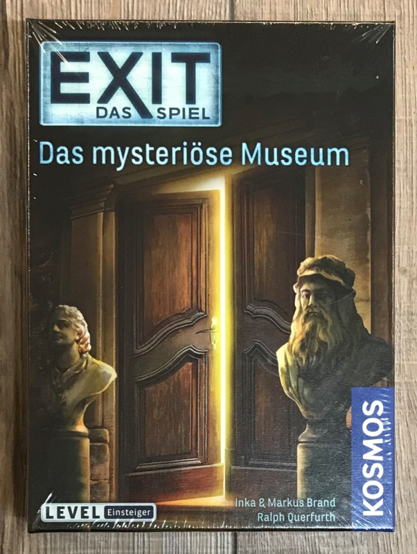 KOSMOS Verlag Einsteiger Das Spiel Das mysteriöse Museum EXIT 